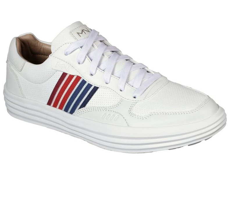 Skechers Shogun - Pastime - Mens Sneakers White [AU-VI9971]